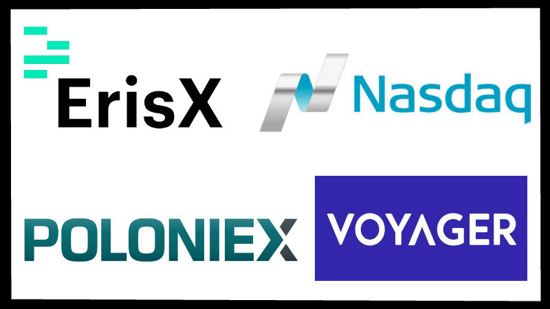 You are currently viewing Major Institutional Moves in Crypto – ErisX, Nasdaq, Poloniex & Voyager