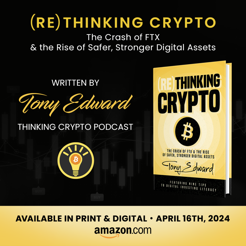 ReThinking Crypto Book by Tony Edward