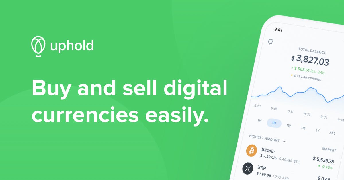 Sign up with Uphold
