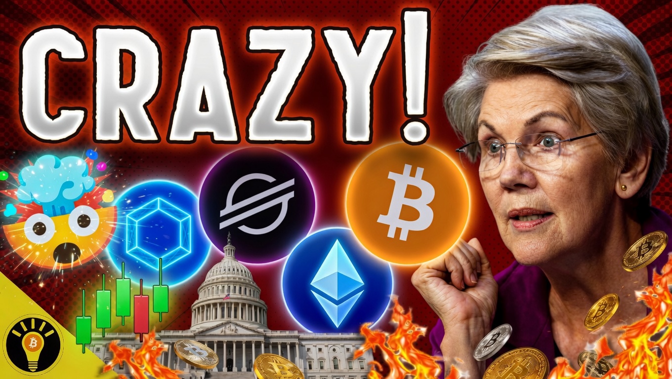 You are currently viewing Elizabeth Warren Fights Clarity Act! JPMorgan Tokenization Ethereum & Bermuda Stellar Lumens XLM