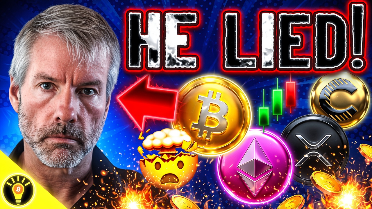 You are currently viewing Michael Saylor Lies About Selling Bitcoin! Huge XRP, XLM, & Canton Network News!