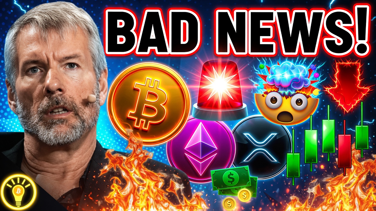You are currently viewing Bitcoin Crashes as Michael Saylor’s Strategy Gets Sued & Clarity Act Push is Coming!