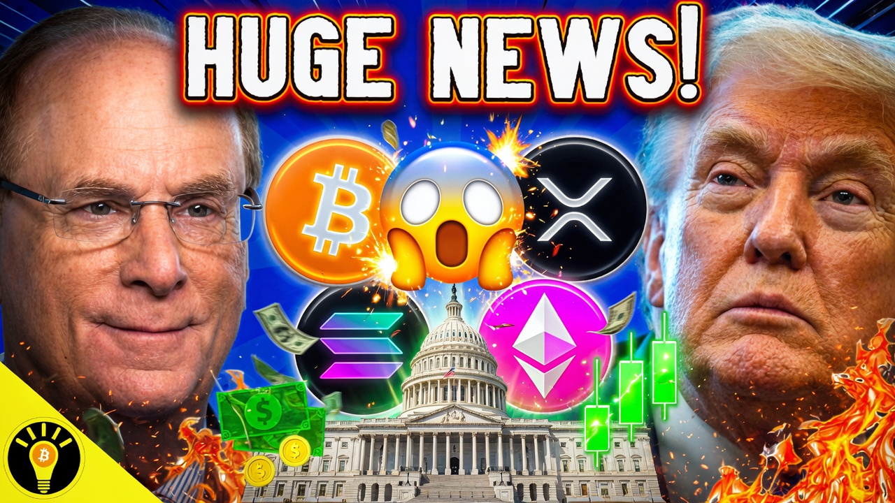 You are currently viewing Huge TradFi Crypto Adoption! BlackRock CEO is Bullish & Clarity Act May Not Pass!