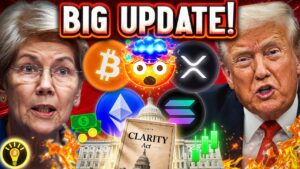 Read more about the article Clarity Act Showdown! Elizabeth Warren vs Trump Ethics! Big Bitcoin Coldcard Hack!