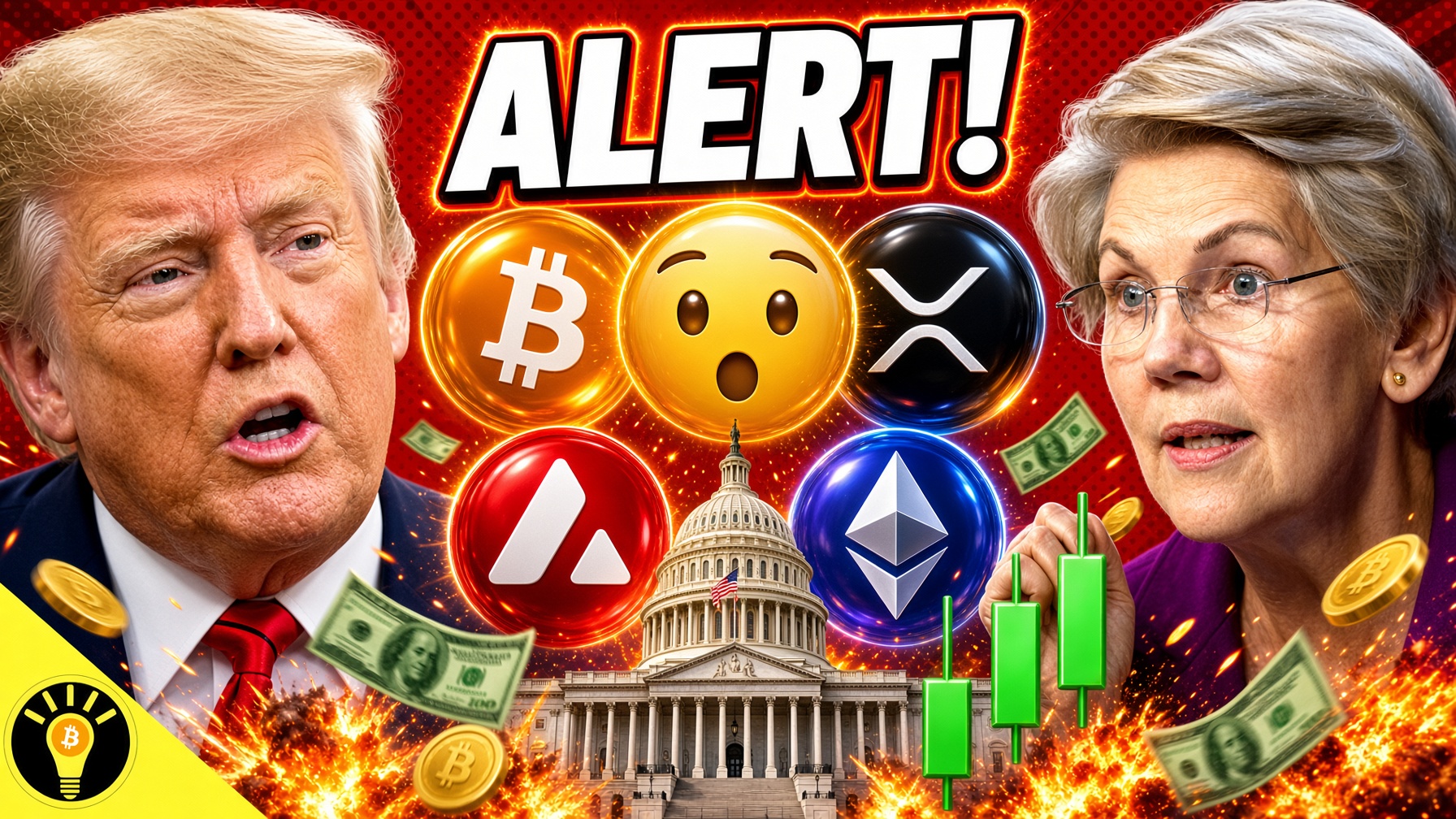 Read more about the article The Clarity Act is in Trouble! Democrats Reject new Crypto Bill & Elizabeth Warren Fights Ethics!