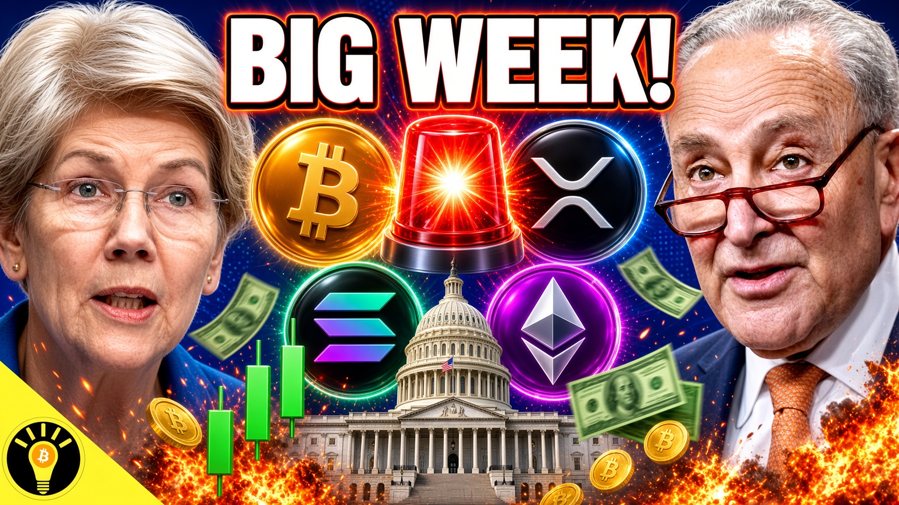 Read more about the article Huge Clarity Act News! Democrats Meet to Discuss Crypto Bill & Trump Meets with Ethics Advisors!