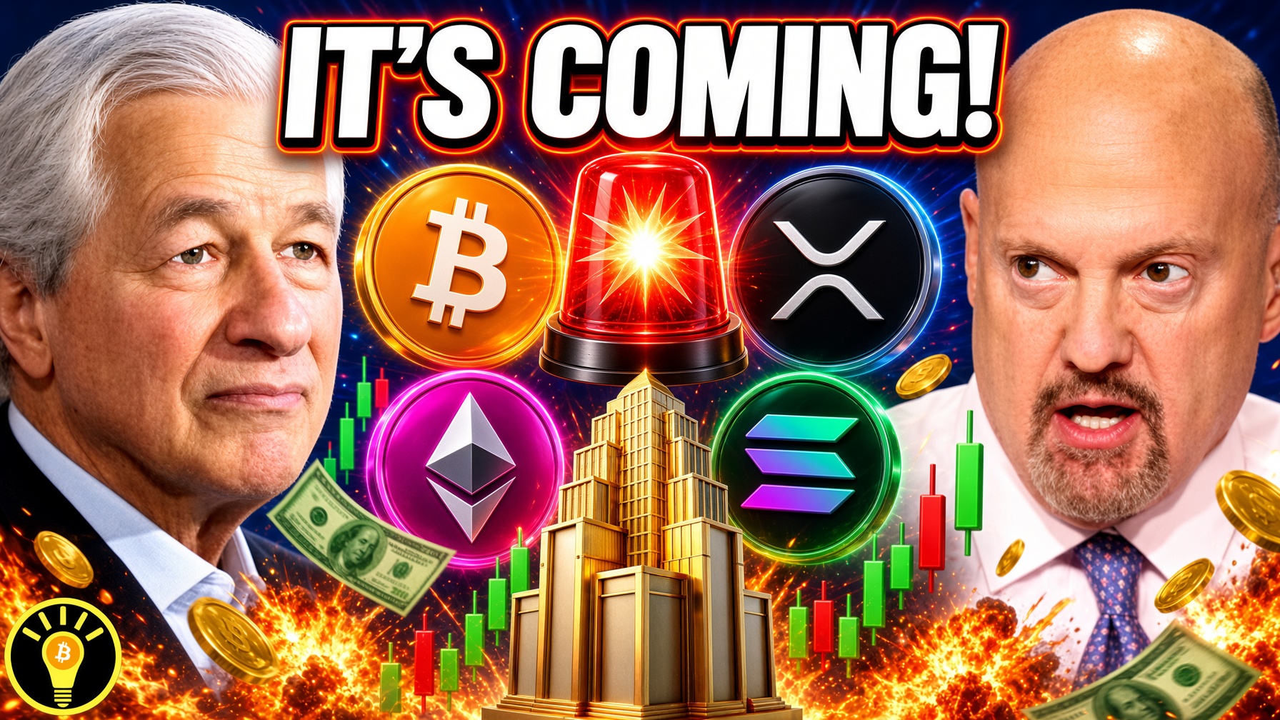 You are currently viewing The Crypto Rally is Coming as Jim Cramer turns Bearish! Huge RLUSD XRP Ledger Bank Integration!